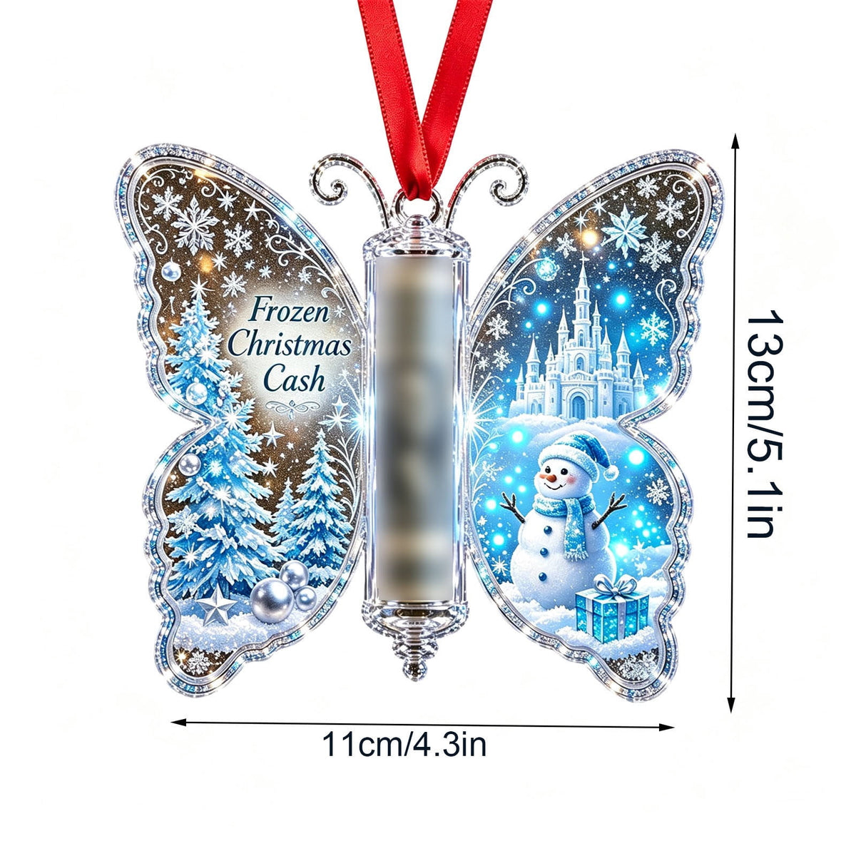 Clearance! Christmas Cash Gift Ornament, Christmas Money Holder for Cash, Christmas Decorations Gift (Merry Christmas)