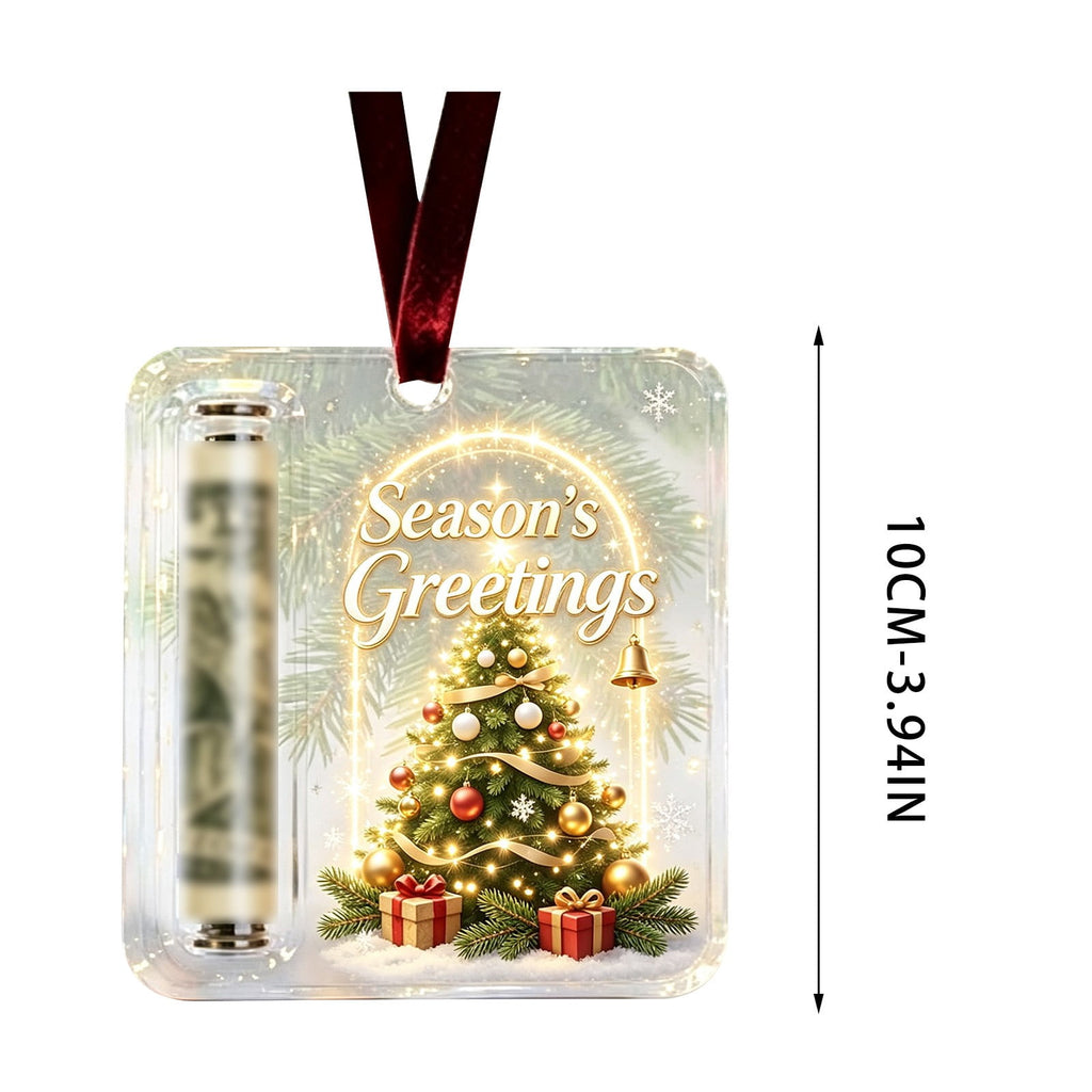 Clearance! Christmas Cash Gift Ornament, Christmas Money Holder for Cash, Christmas Decorations Gift (Merry Christmas)