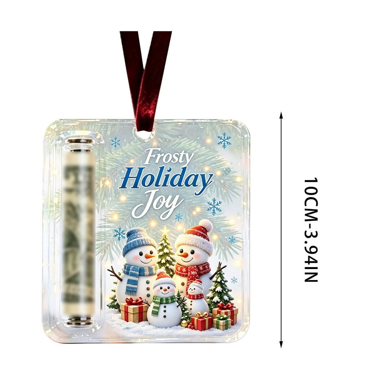 Clearance! Christmas Cash Gift Ornament, Christmas Money Holder for Cash, Christmas Decorations Gift (Merry Christmas)