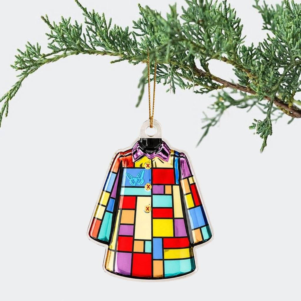 Dolly Memorial Acrylic Christmas Ornament Themed Christmas Ornament for Tree Car Office Home Dolly Themed Xmas Hanging Decor Country Music Holiday Decoration Gift