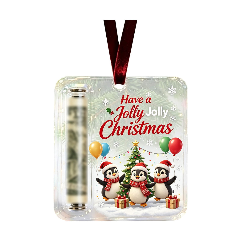 Clearance! Christmas Cash Gift Ornament, Christmas Money Holder for Cash, Christmas Decorations Gift (Merry Christmas)