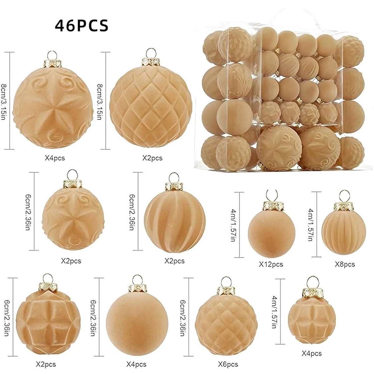 Glowing Christmas Scene Ornament Clearance, 3.15 Inch Light Up Mini Holiday Bauble with Warm LED, Xmas Tree Hanging Decor for Window Mantel Shelf