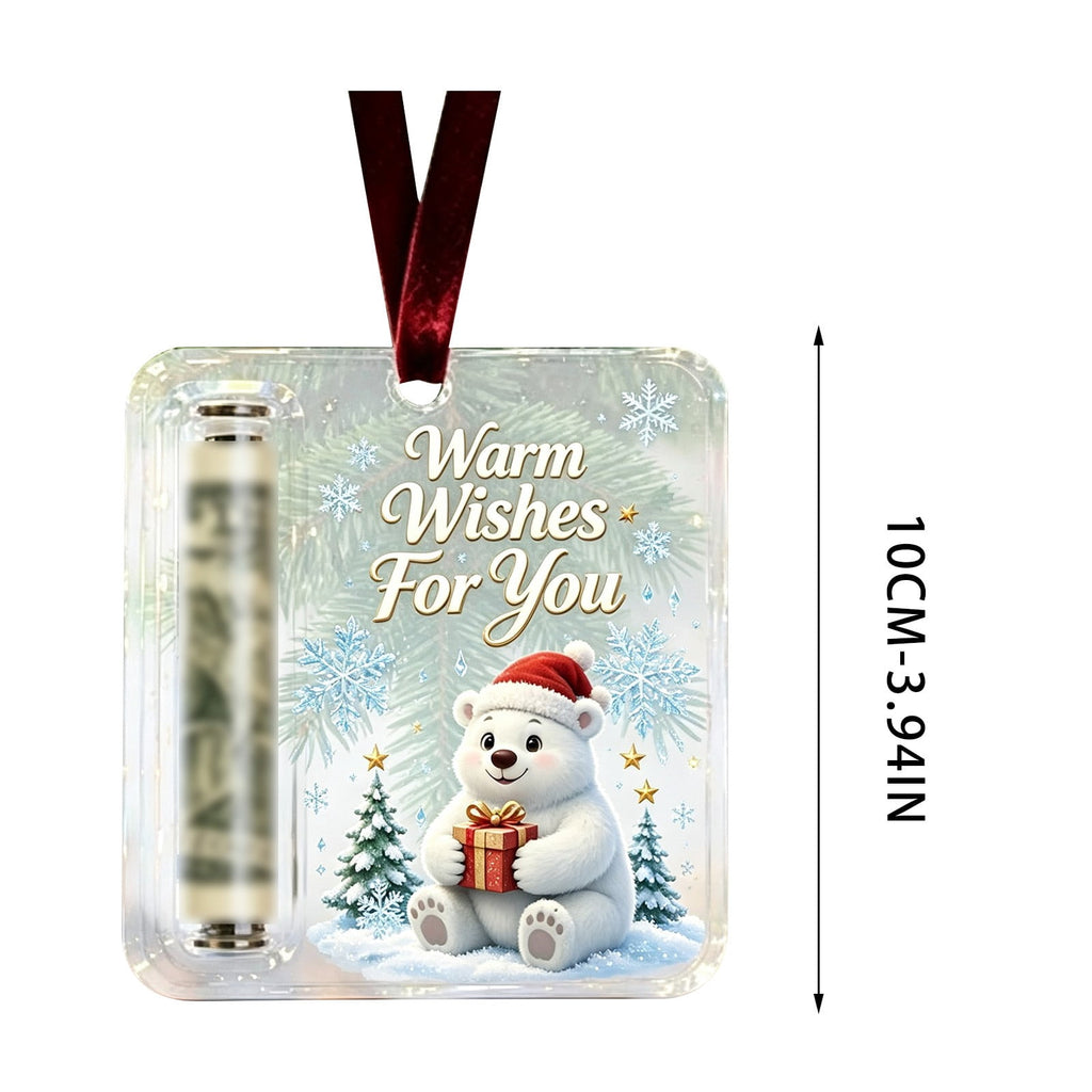 Clearance! Christmas Cash Gift Ornament, Christmas Money Holder for Cash, Christmas Decorations Gift (Merry Christmas)