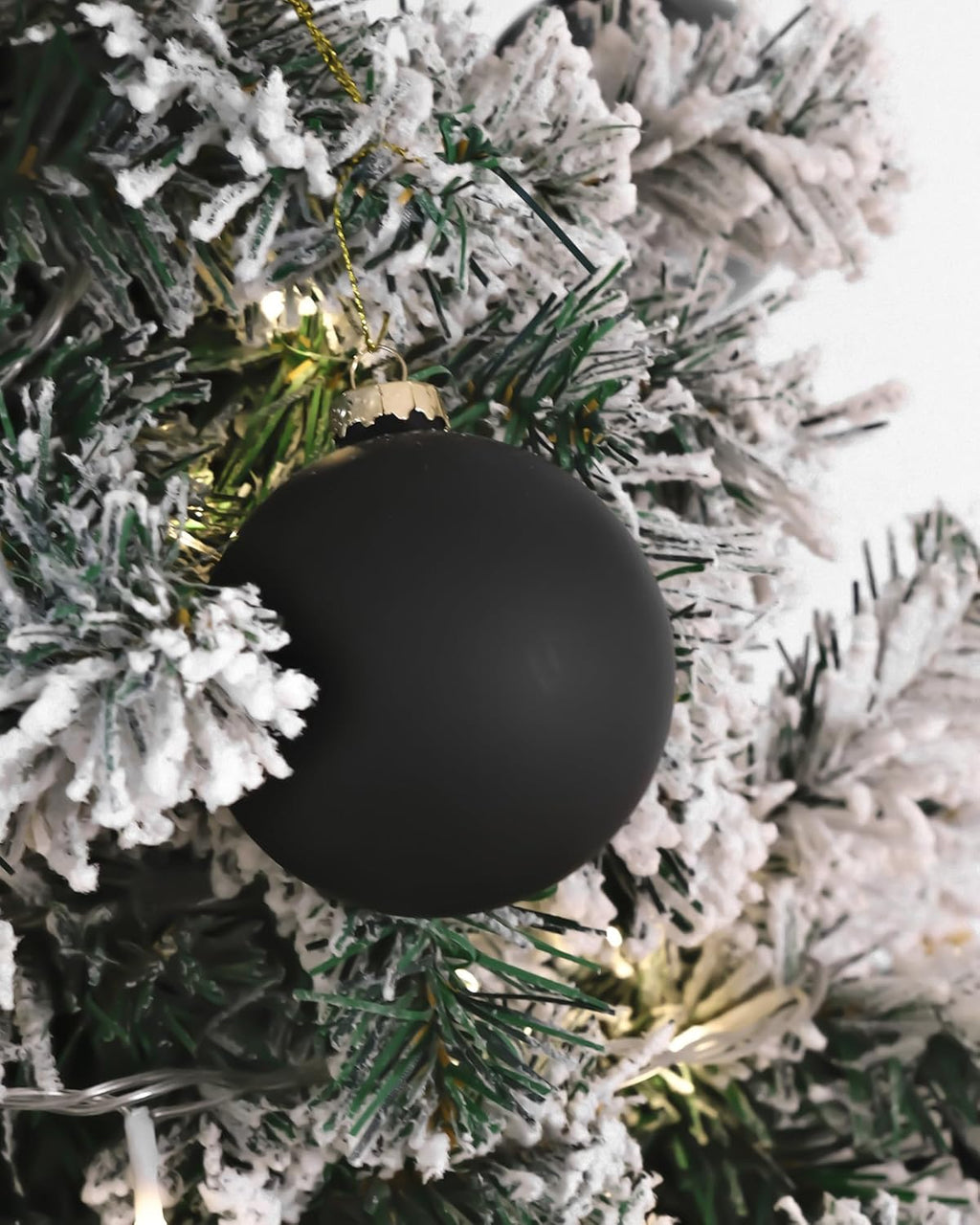 Glass Christmas Ornaments, Hanging Christmas Baubles for Xmas Tree Decoration, Wedding Party Gift