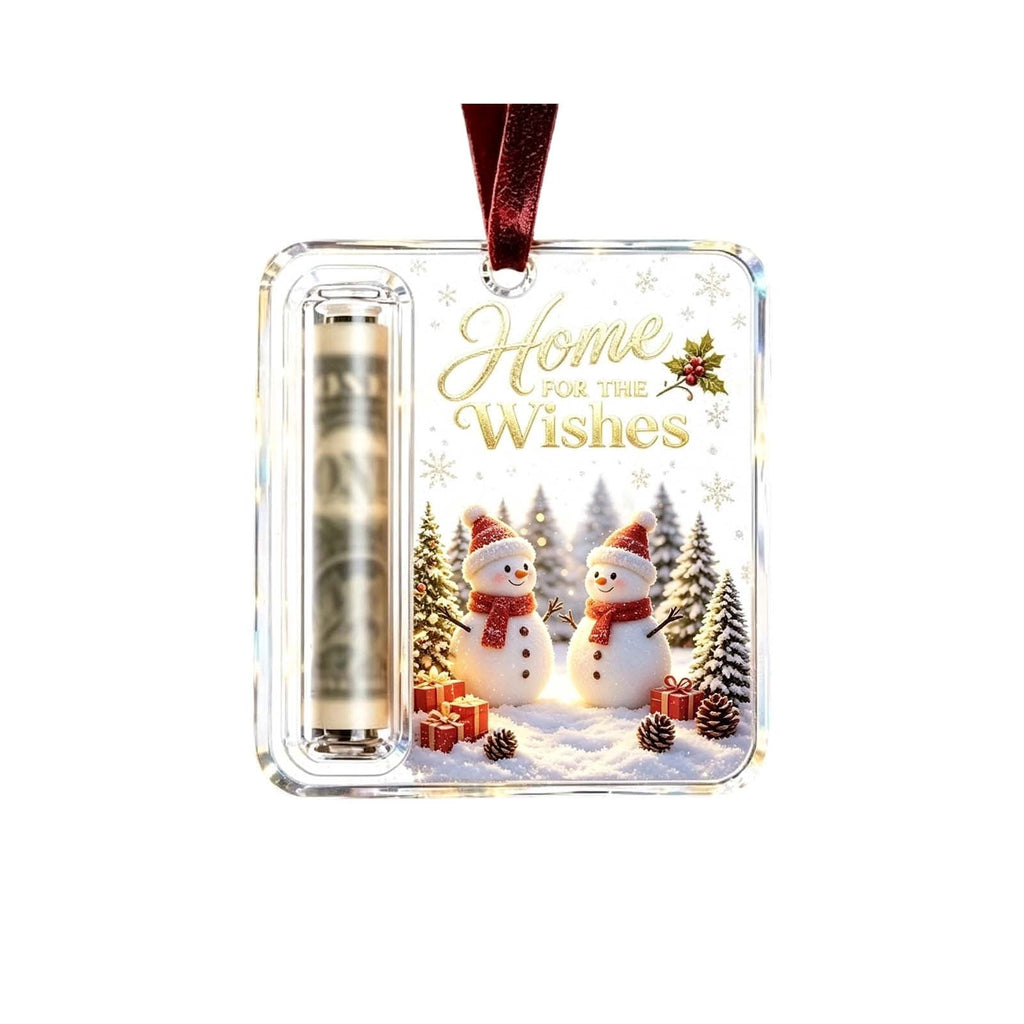 Clearance! Christmas Cash Gift Ornament, Christmas Money Holder for Cash, Christmas Decorations Gift (Merry Christmas)