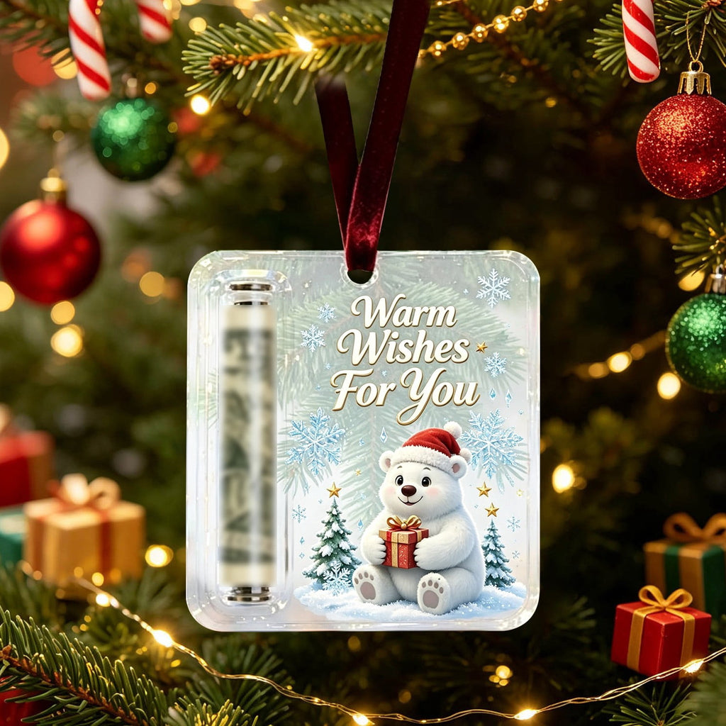 Clearance! Christmas Cash Gift Ornament, Christmas Money Holder for Cash, Christmas Decorations Gift (Merry Christmas)