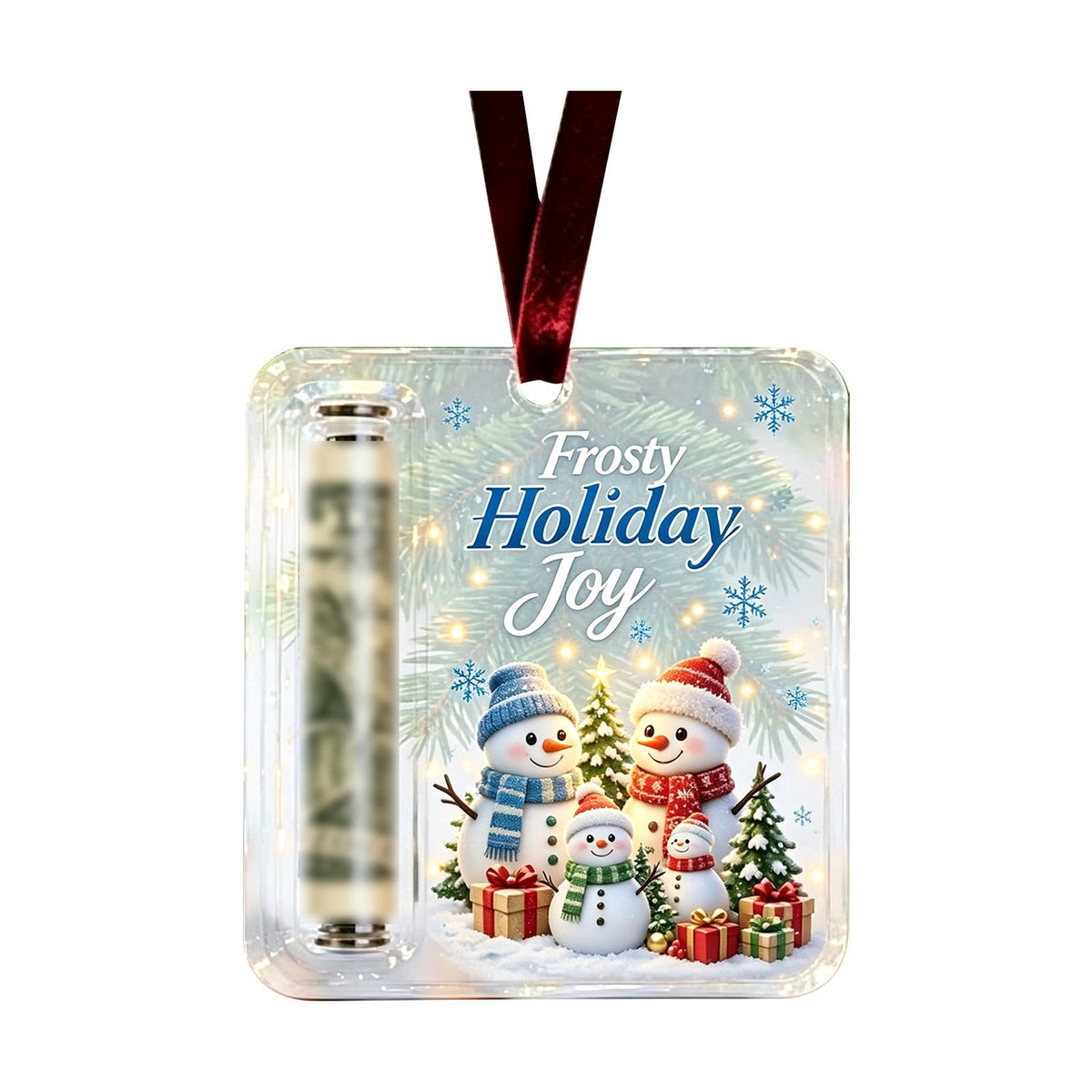 Clearance! Christmas Cash Gift Ornament, Christmas Money Holder for Cash, Christmas Decorations Gift (Merry Christmas)