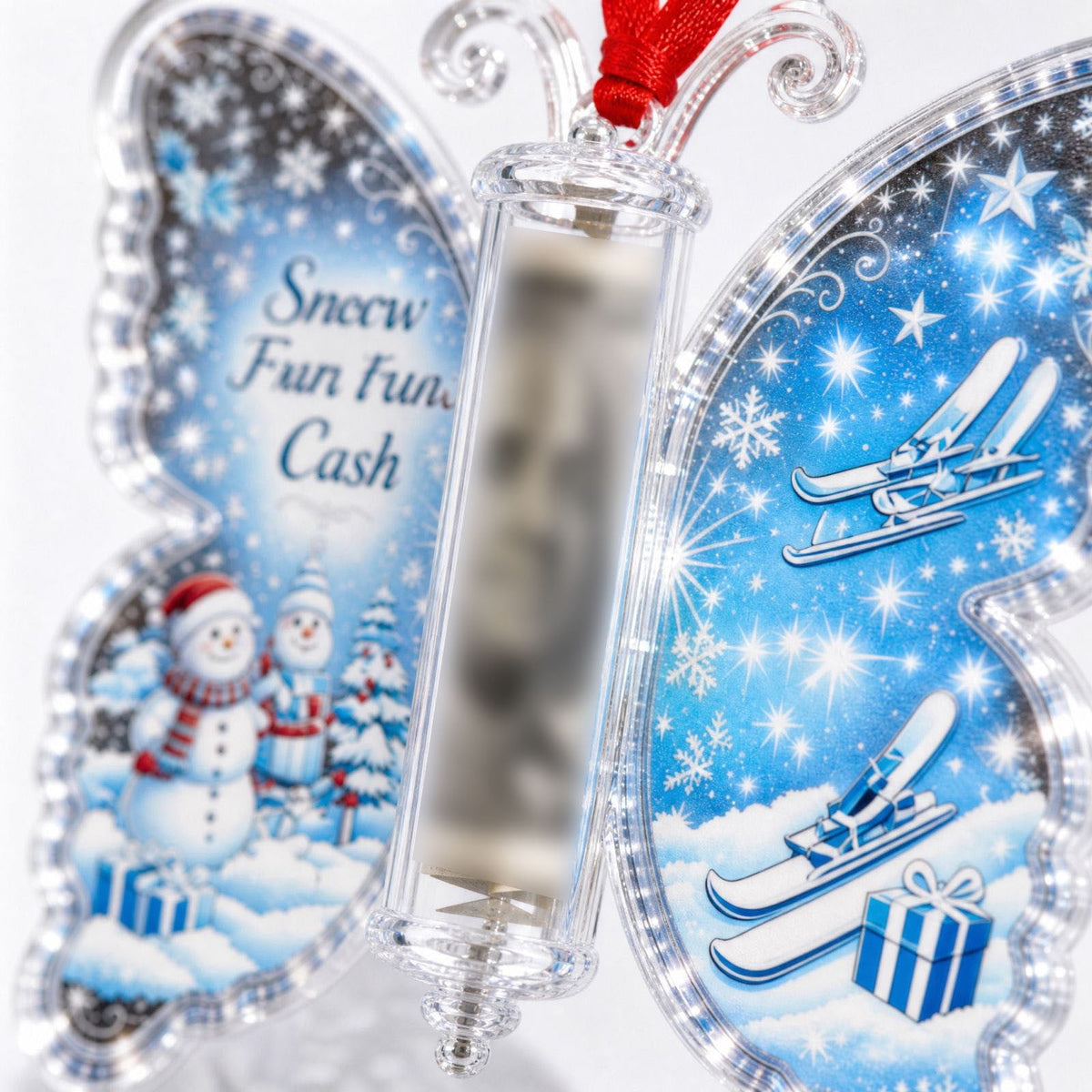 Clearance! Christmas Cash Gift Ornament, Christmas Money Holder for Cash, Christmas Decorations Gift (Merry Christmas)