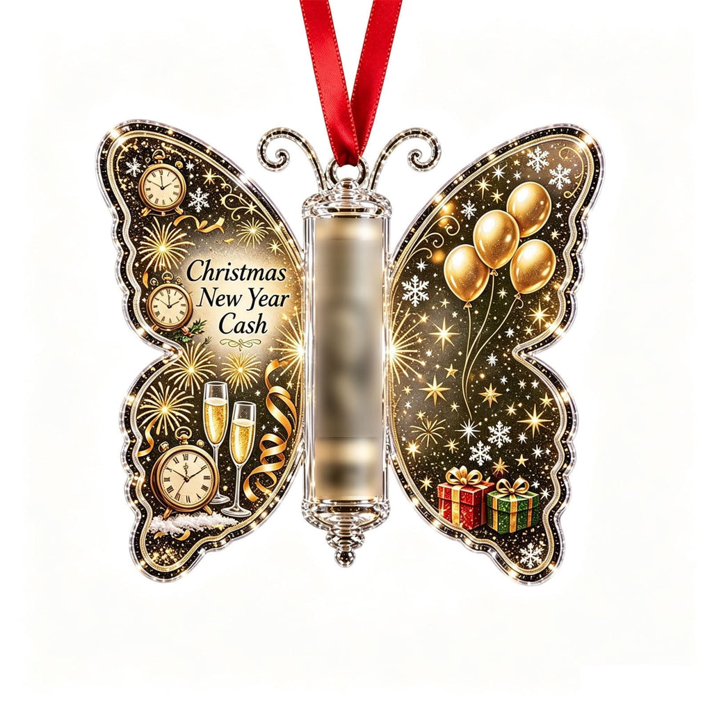 Clearance! Christmas Cash Gift Ornament, Christmas Money Holder for Cash, Christmas Decorations Gift (Merry Christmas)