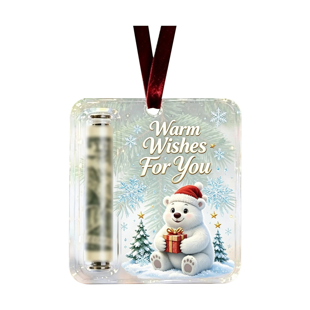 Clearance! Christmas Cash Gift Ornament, Christmas Money Holder for Cash, Christmas Decorations Gift (Merry Christmas)