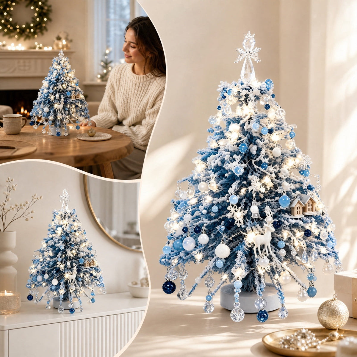 DIY Beaded Christmas Tree Craft Kit Christmas Decorations, 3D Candy Beaded Christmas Tree Craft Kit Christmas Decor, Christmas Crafts for Adults