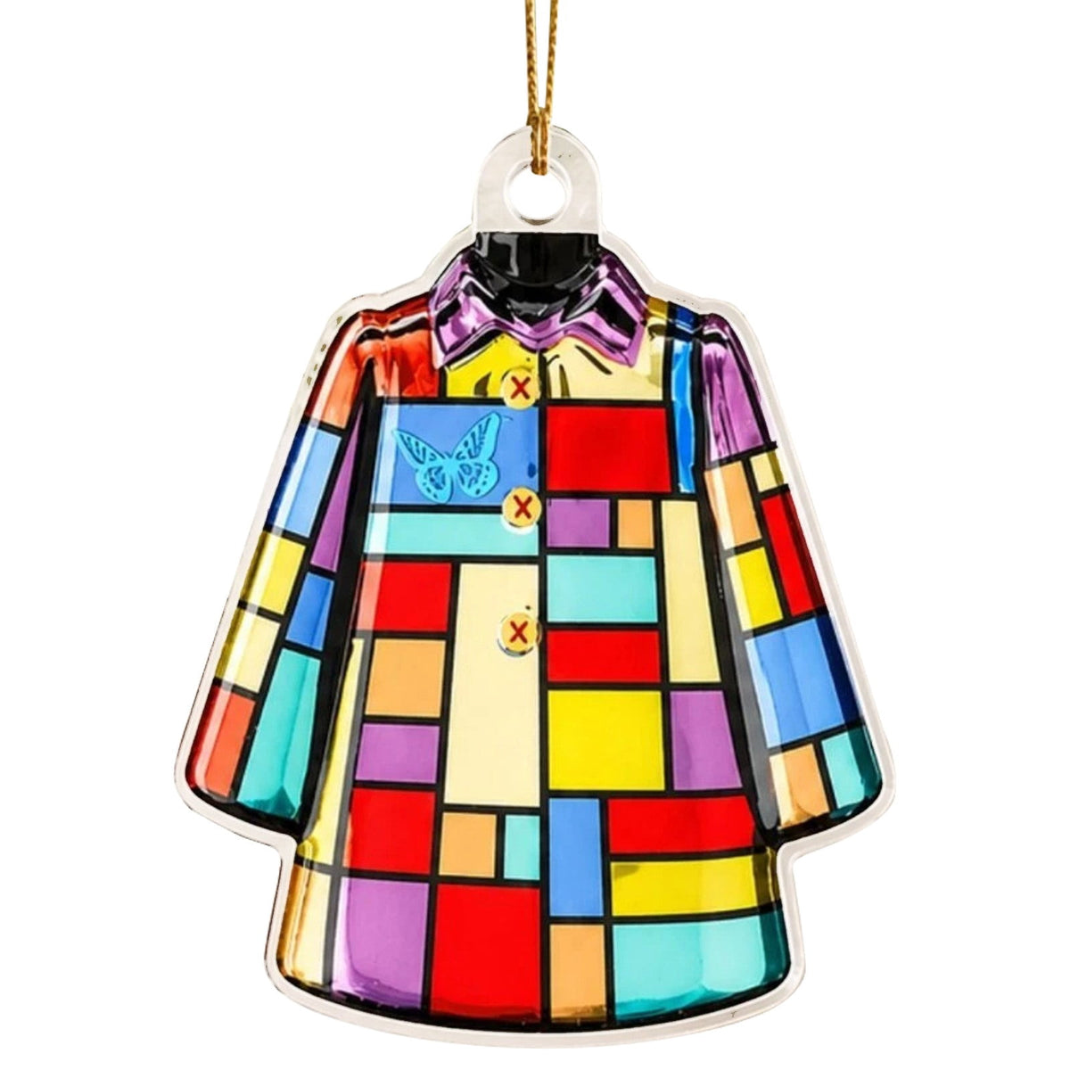 Dolly Memorial Acrylic Christmas Ornament Themed Christmas Ornament for Tree Car Office Home Dolly Themed Xmas Hanging Decor Country Music Holiday Decoration Gift