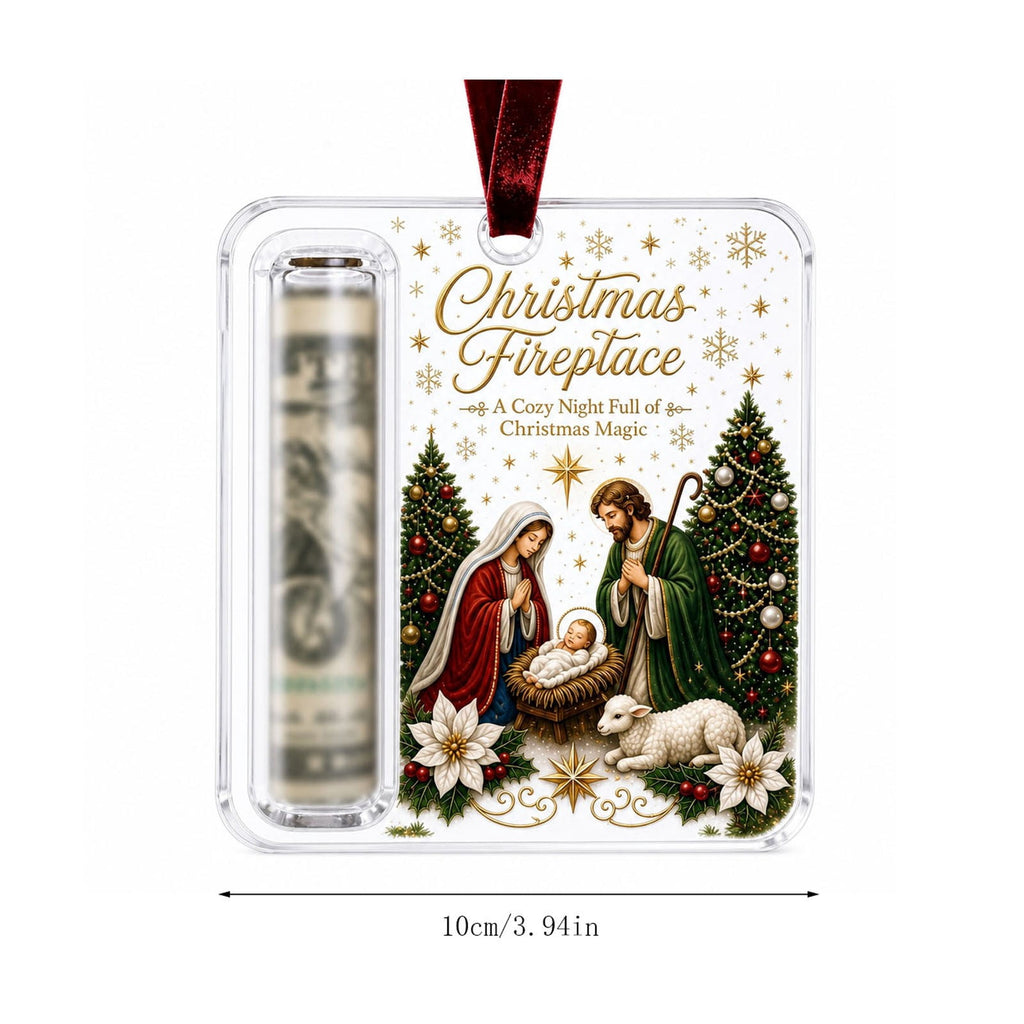 Clearance! Christmas Cash Gift Ornament, Christmas Money Holder for Cash, Christmas Decorations Gift (Merry Christmas)