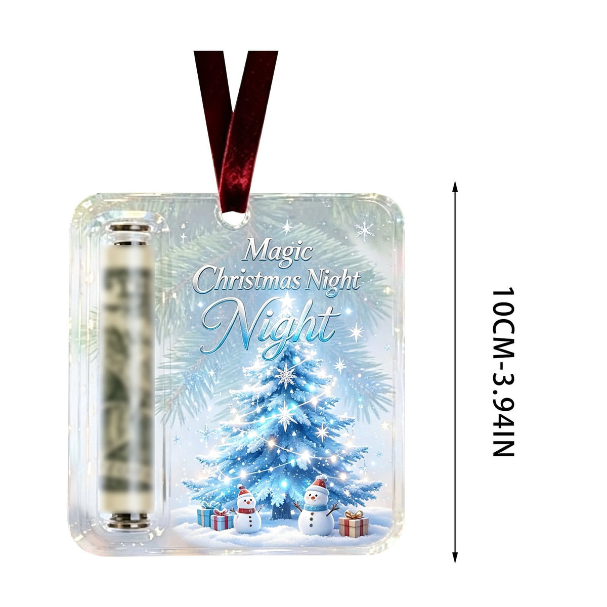 Clearance! Christmas Cash Gift Ornament, Christmas Money Holder for Cash, Christmas Decorations Gift (Merry Christmas)