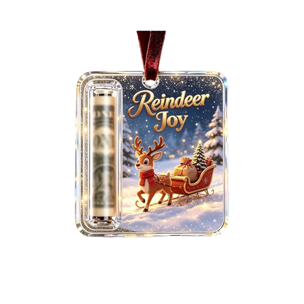 Clearance! Christmas Cash Gift Ornament, Christmas Money Holder for Cash, Christmas Decorations Gift (Merry Christmas)