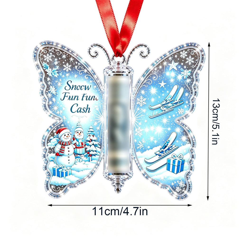 Clearance! Christmas Cash Gift Ornament, Christmas Money Holder for Cash, Christmas Decorations Gift (Merry Christmas)