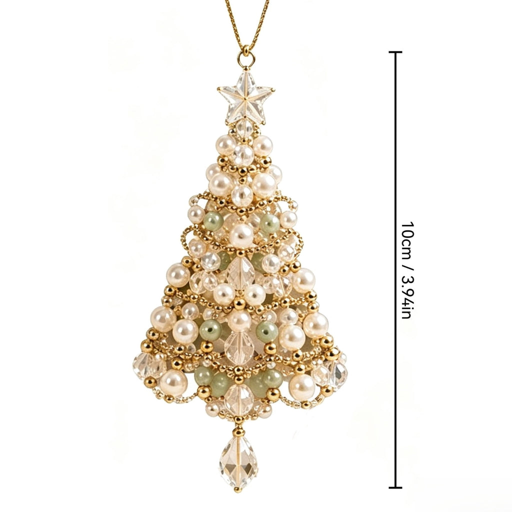 DIY Beaded Christmas Tree Craft Kit Christmas Decorations, 3D Candy Beaded Christmas Tree Craft Kit Christmas Decor, Christmas Crafts for Adults