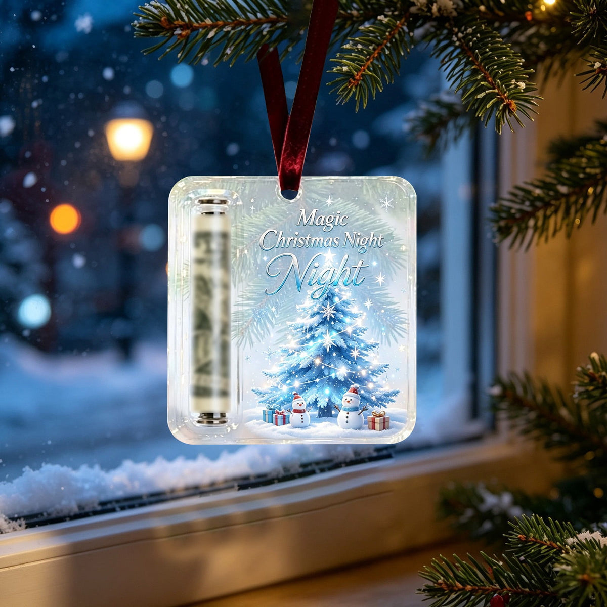 Clearance! Christmas Cash Gift Ornament, Christmas Money Holder for Cash, Christmas Decorations Gift (Merry Christmas)