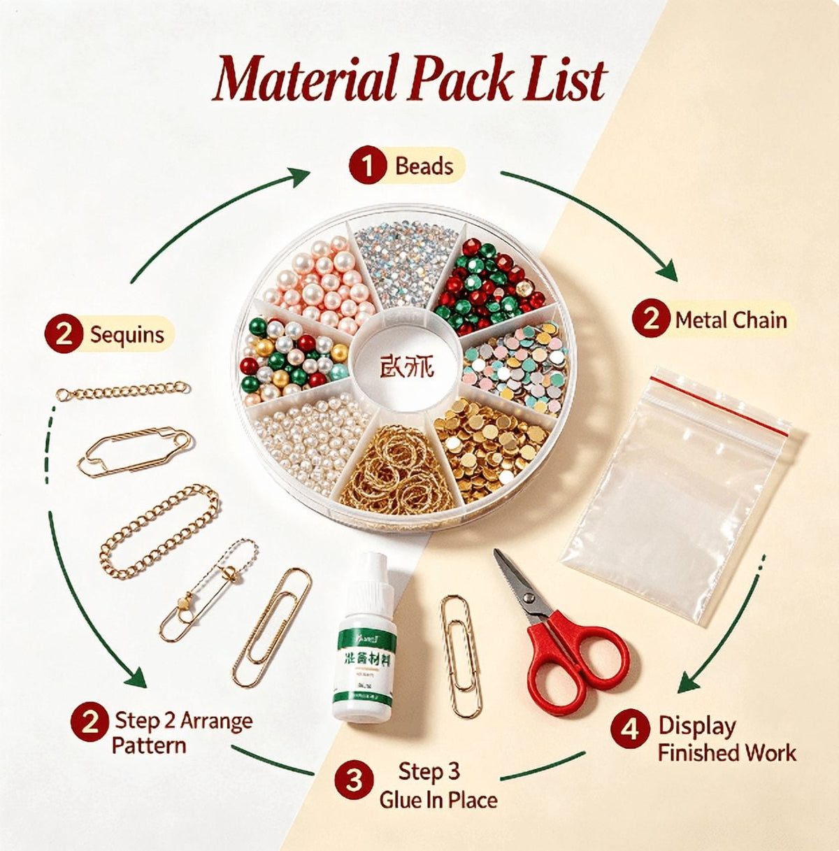 Christmas in July DIY Diamond Art Hanging Ornament – Handmade Sparkling Christmas Keepsake Quiet Leisure Craft for Summer Rainy Afternoons