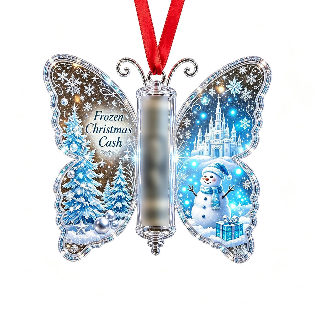 Clearance! Christmas Cash Gift Ornament, Christmas Money Holder for Cash, Christmas Decorations Gift (Merry Christmas)