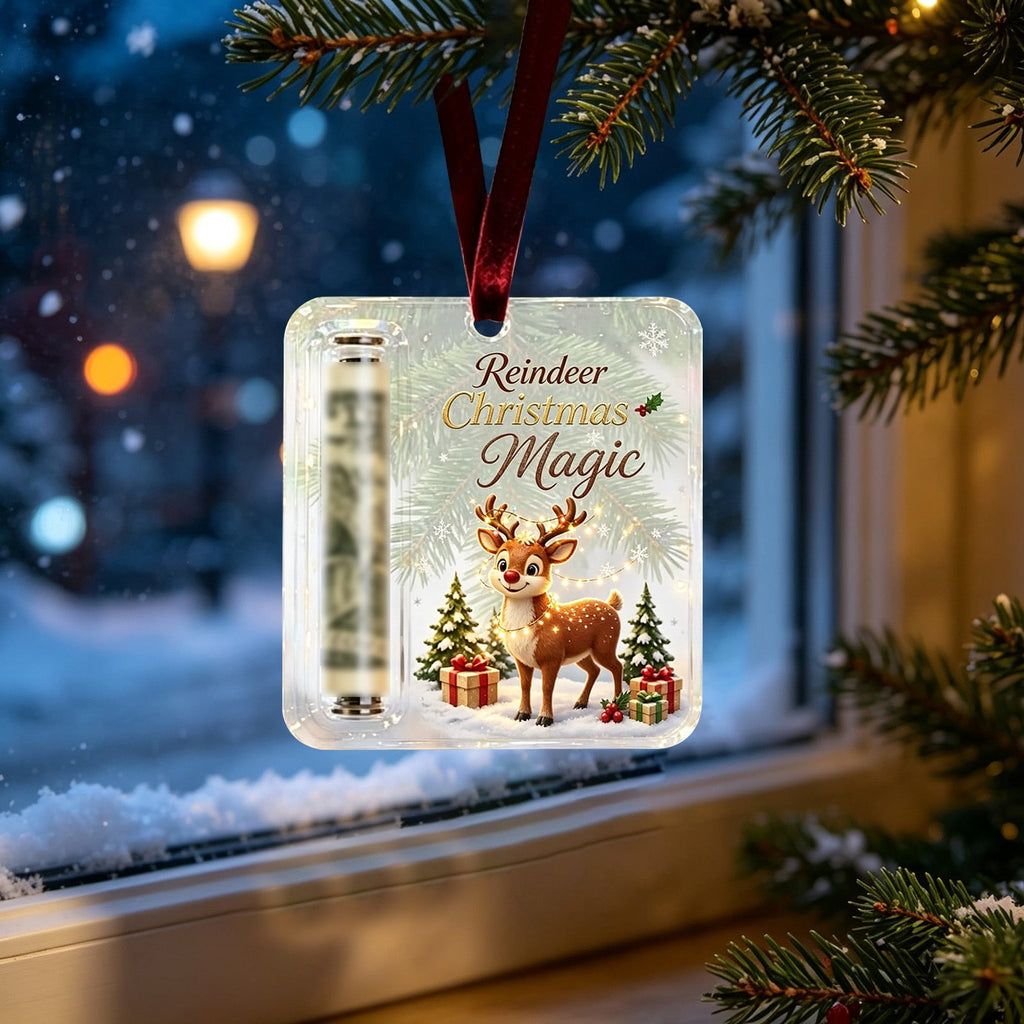 Clearance! Christmas Cash Gift Ornament, Christmas Money Holder for Cash, Christmas Decorations Gift (Merry Christmas)