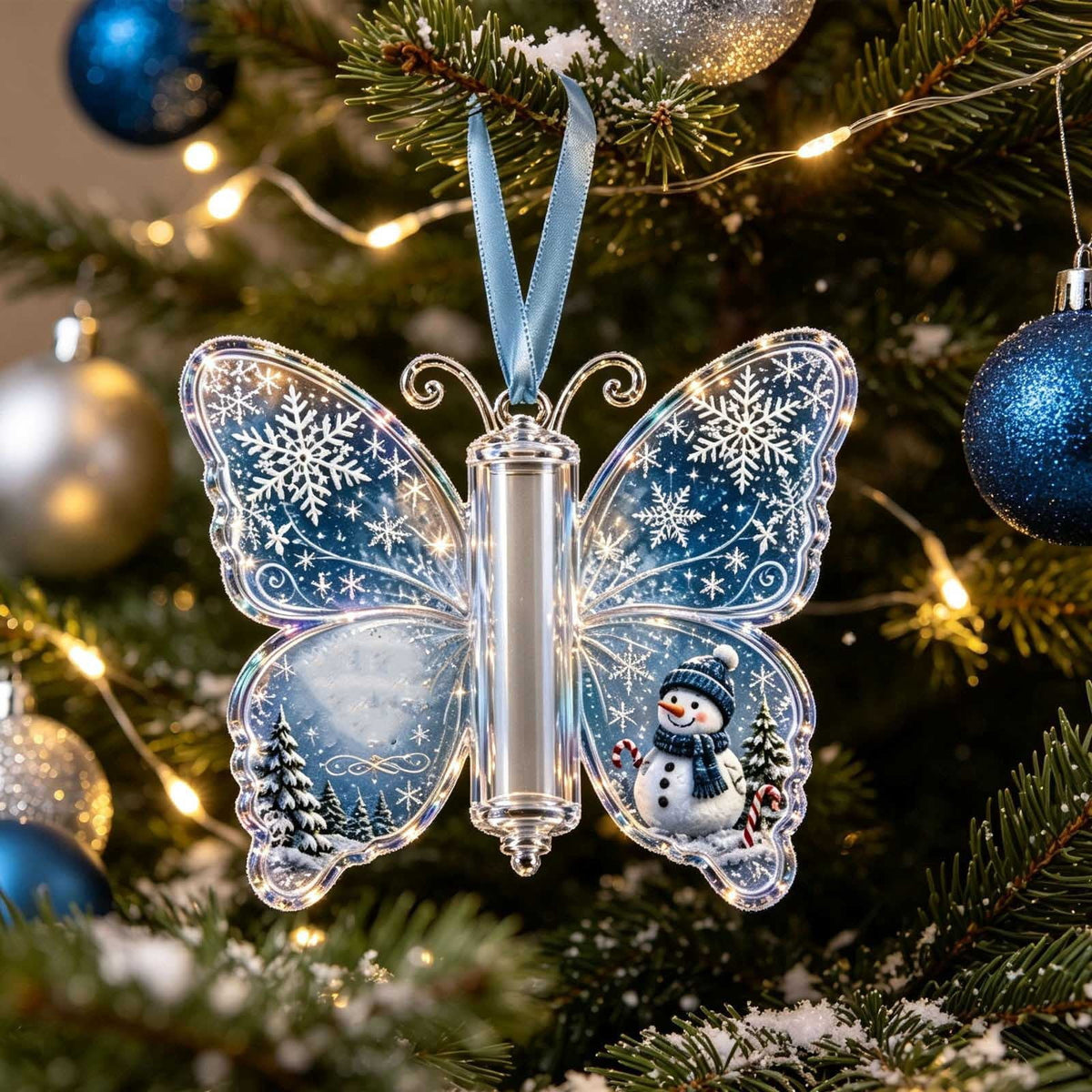 Christmas Cash Gift Stocking Shaped Ornament, Crystal-Clear Cash Holder Ornament with Xmas Stocking Design, Hanging Money Keepsake for Christmas Tree Wreath Garland, Surprise for Family Friends (F)